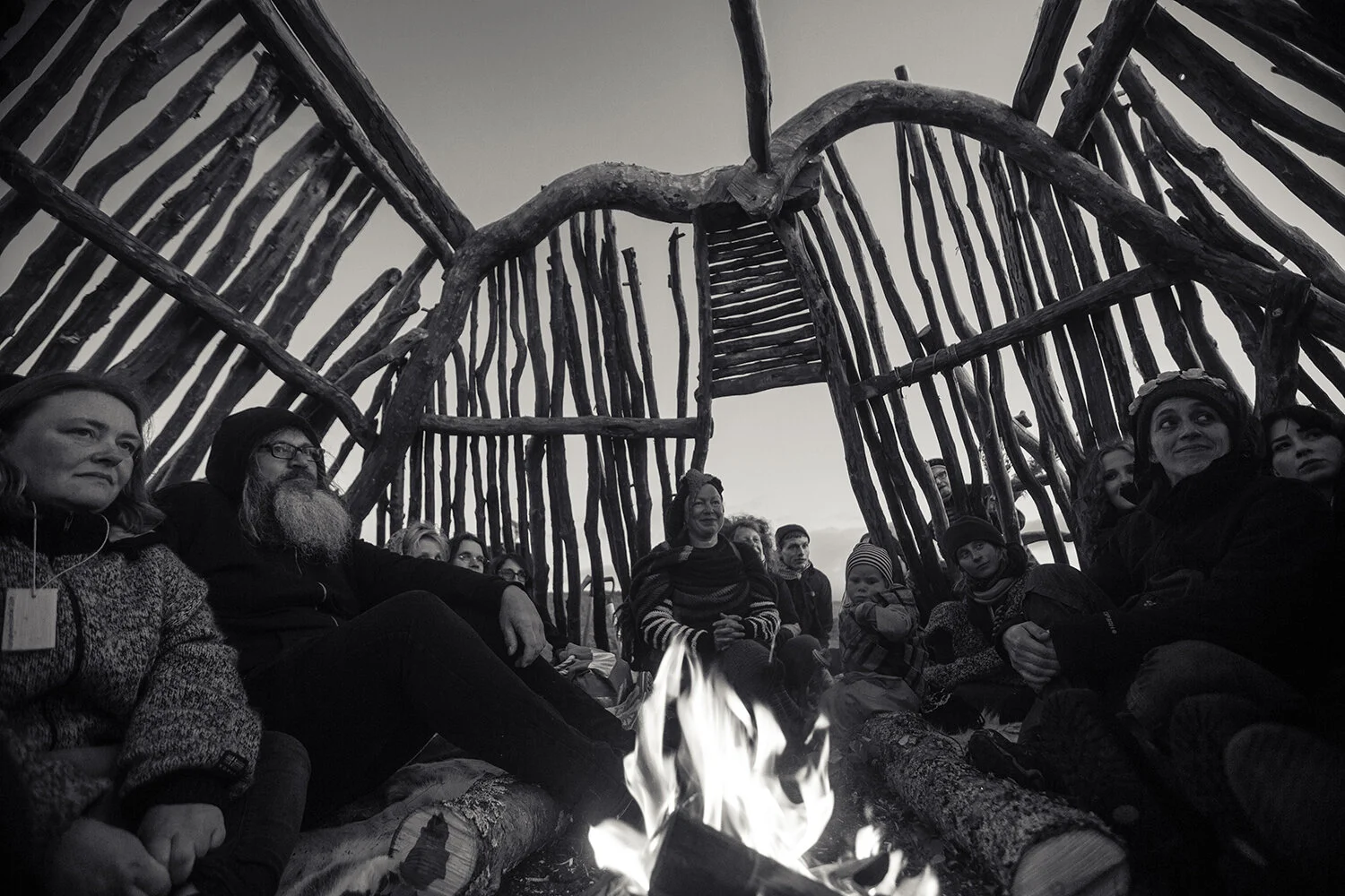 Joar Nango. Artist talk. “Resistance gamme”. Photo: Jan-Morten Bjørnbakk