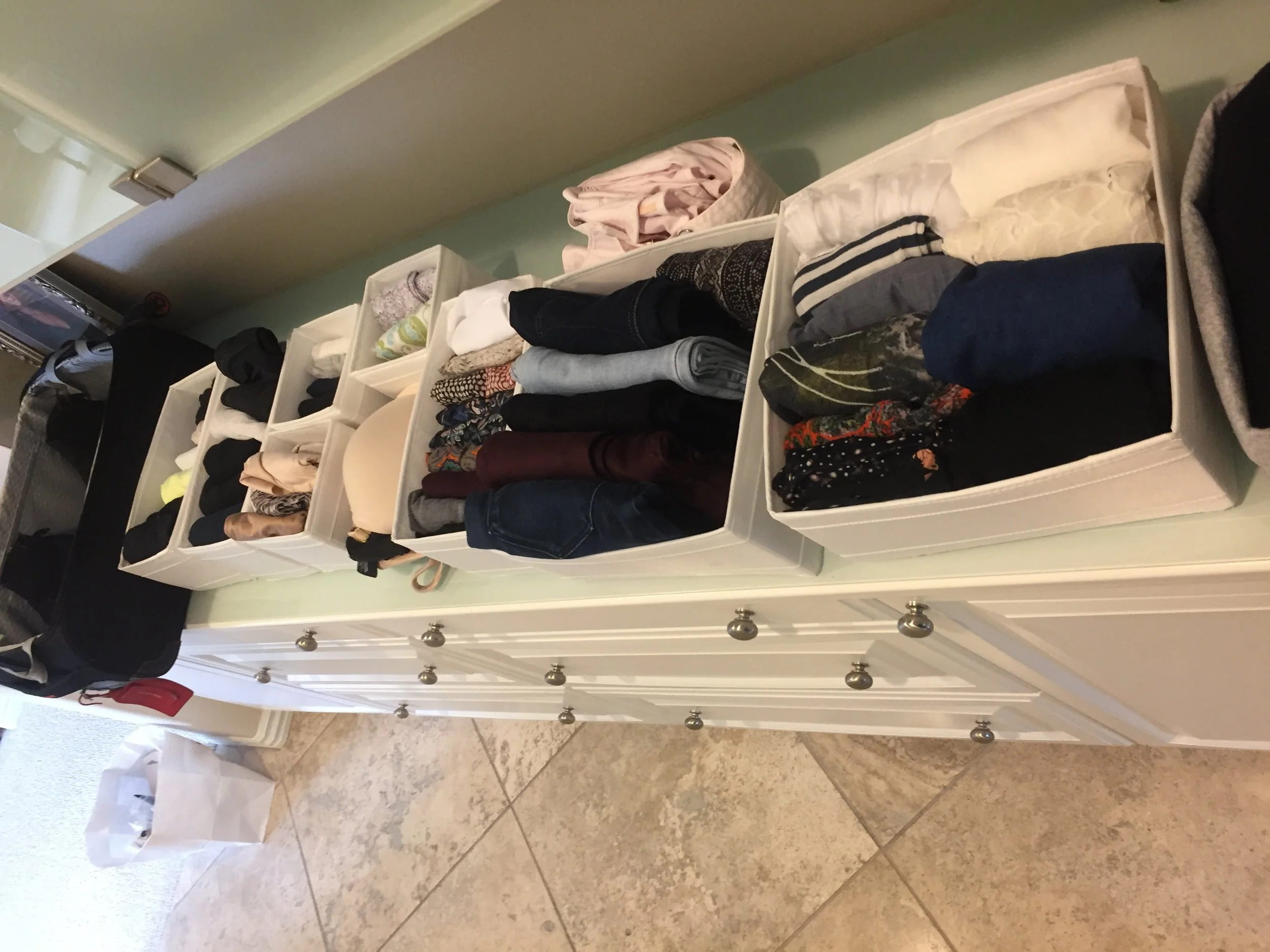 5 weeks abroad KonMari style