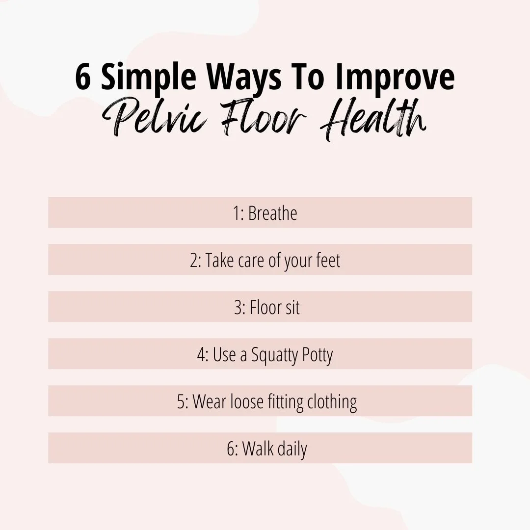 6 Simple Ways to Improve your Pelvic floor health — Abundant Balance Blog