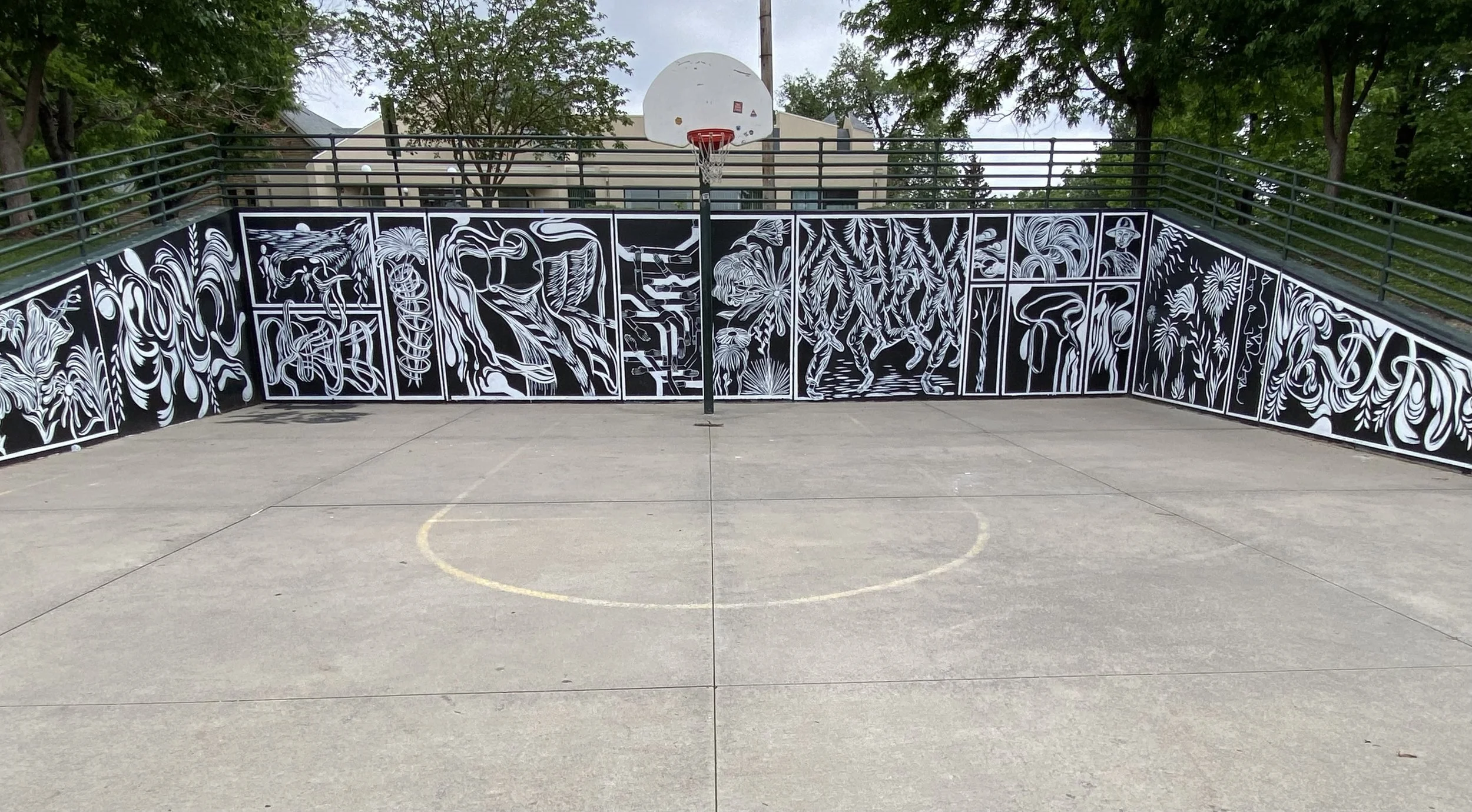 PS You are Here Mural 2022