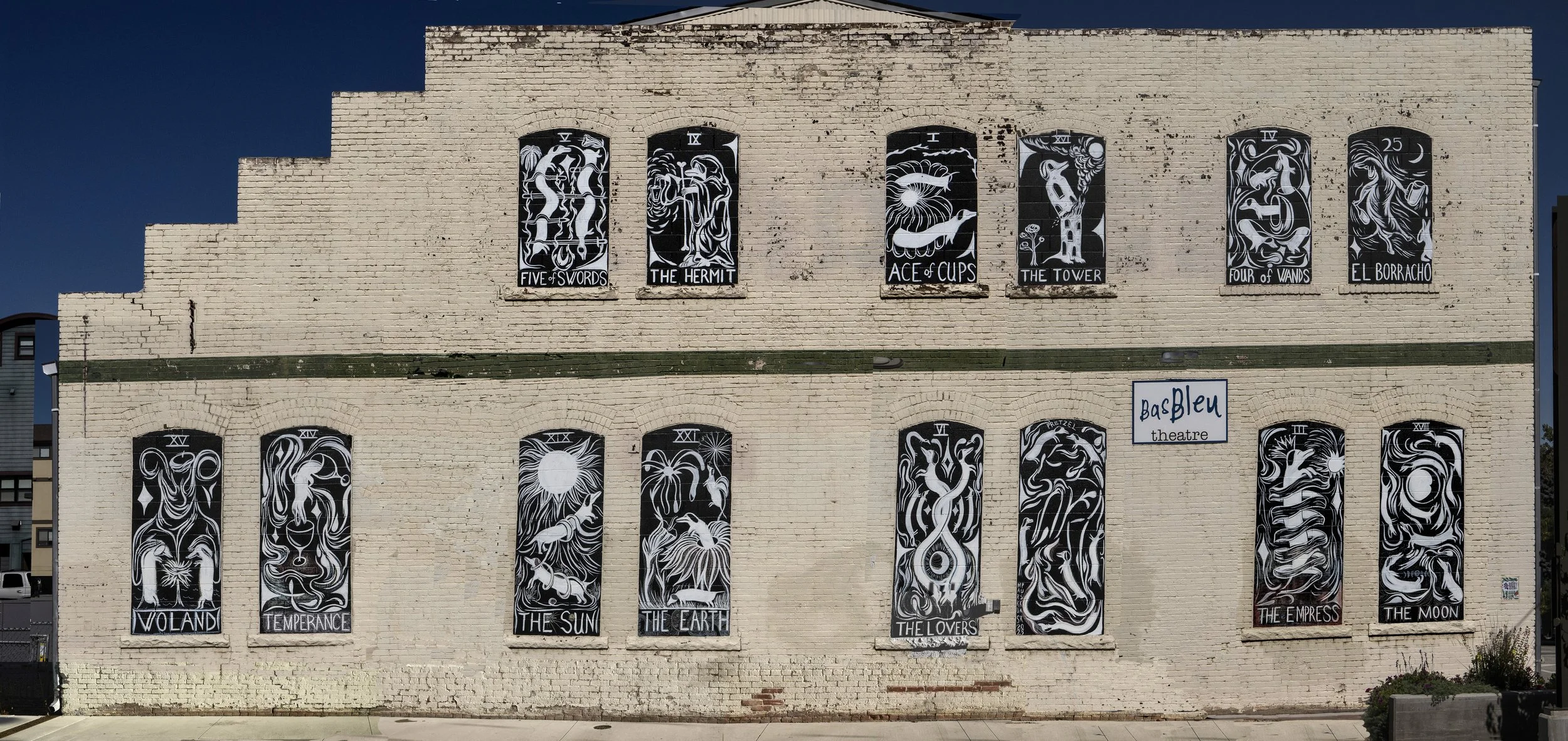 Tarot Mural for Fort Collins Mural Project