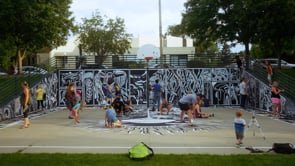 PSYAH Coloring Book Mural