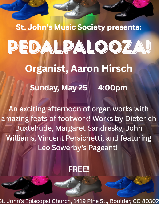 St. John’s Music Society presents: Pedalpalooza!
