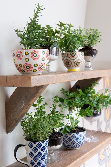 I bought a bunch of mugs from Target & am going to do this in my office!