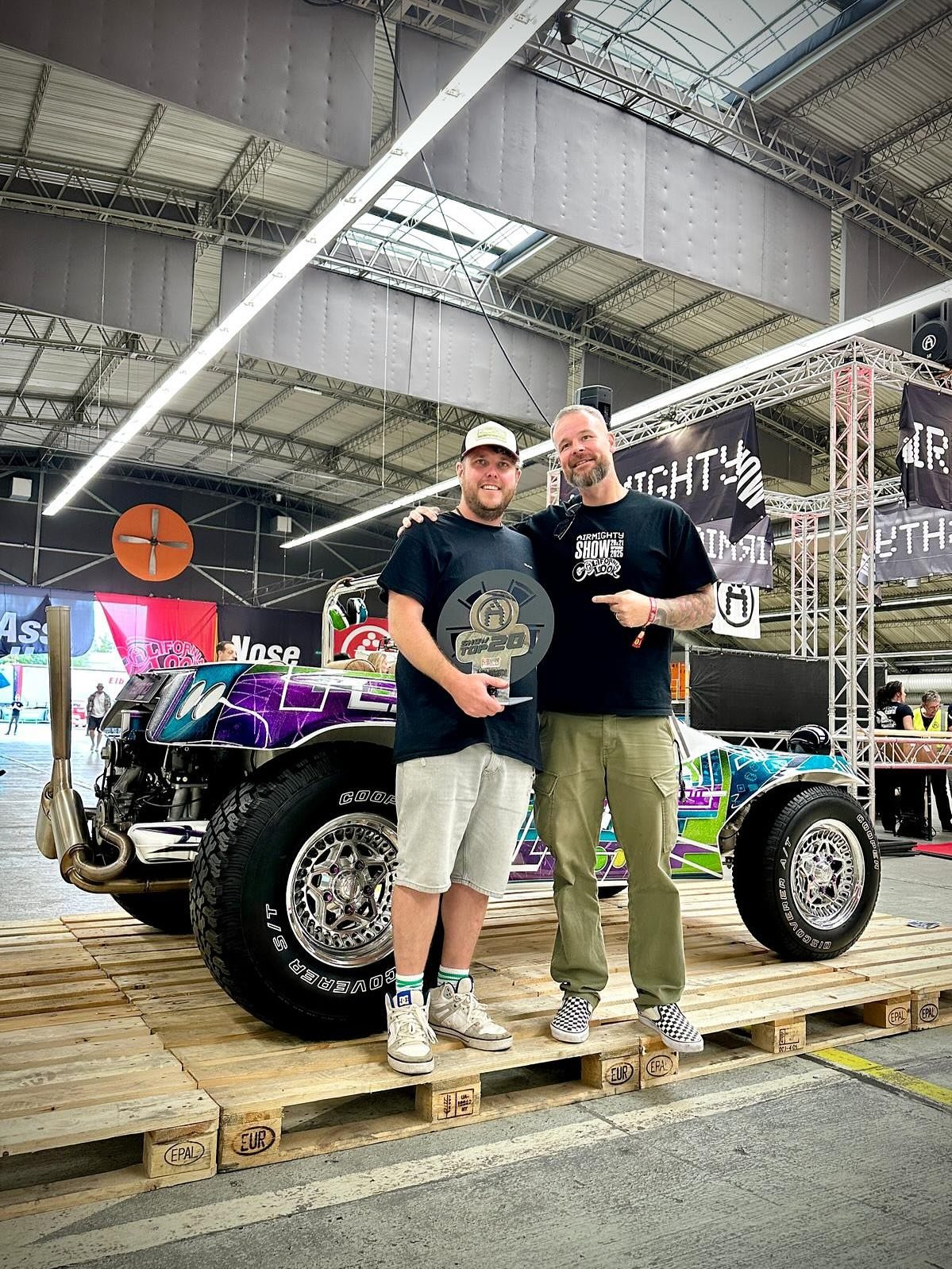 What. A. Weekend. What started off with a fuel tank mistakenly brimmed with diesel 5 miles into the trip ended up with with a top 20 prize 400 miles from home. Absolute made up and what a show Airmighty has been. Four days, a questionable number of b