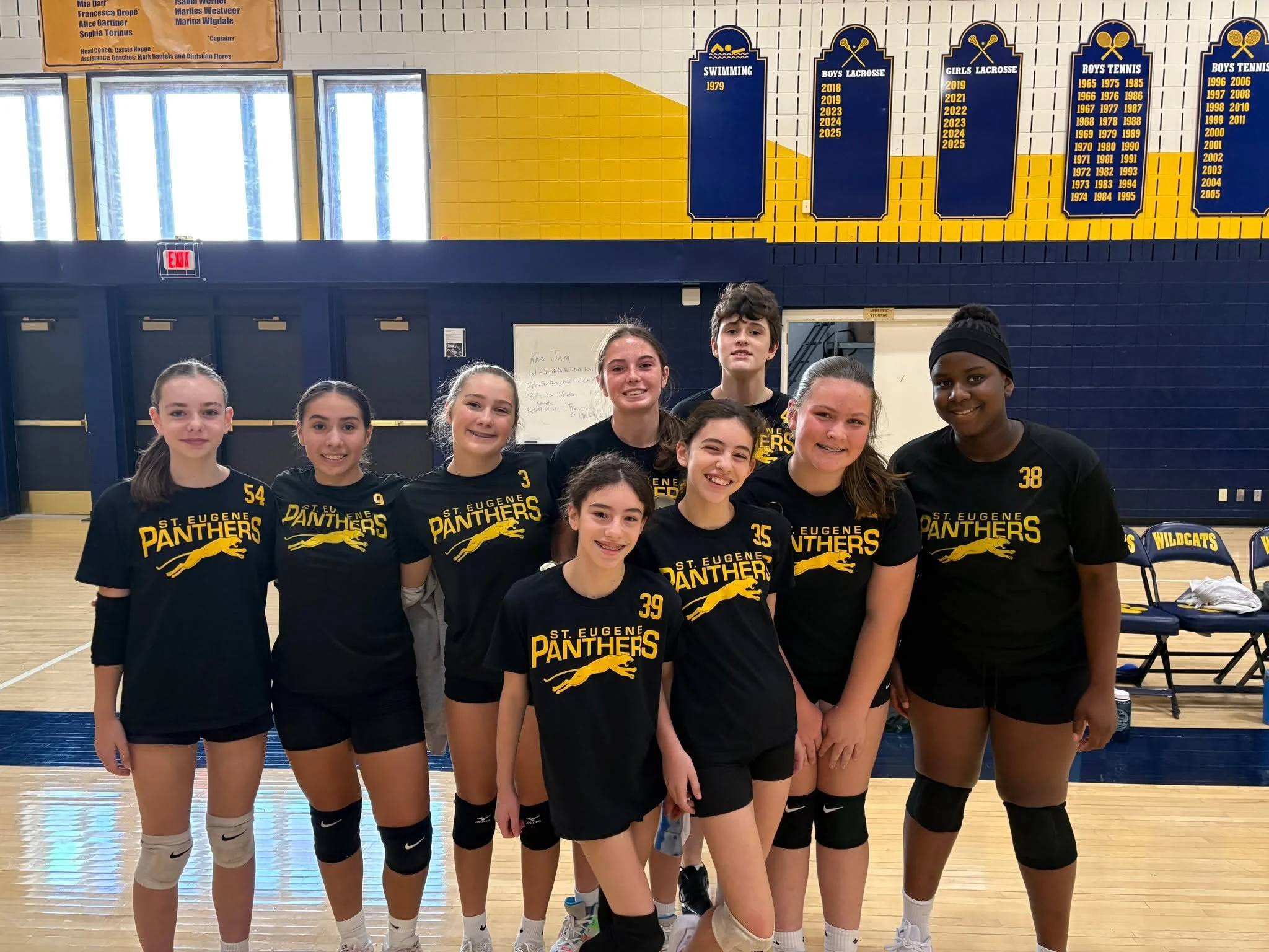 GO PANTHERS! 🐾
Our seventh/eighth grade girls volleyball team will play in the Seton Volleyball Tournament at the Sting Center in Menomonee Falls tonight at 5:30.  We hope to see you there!