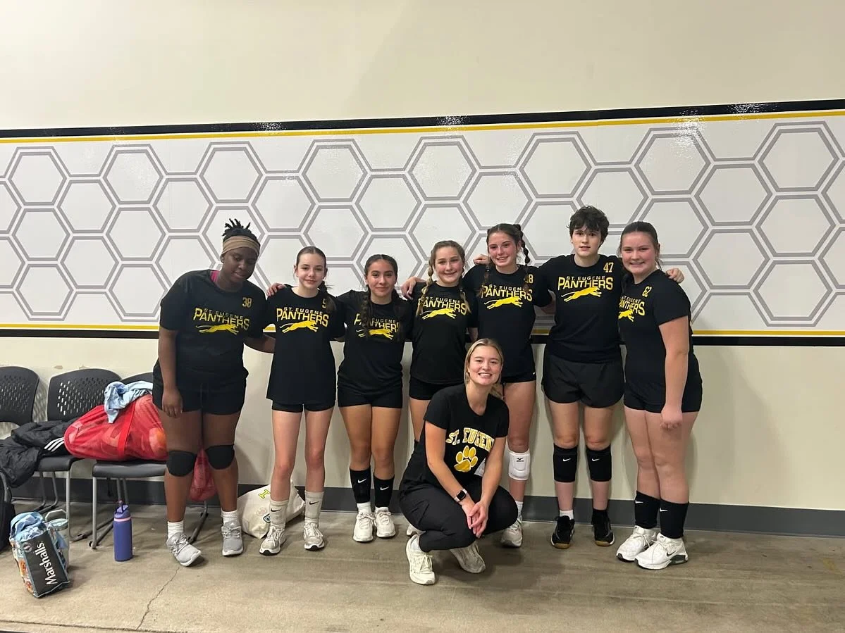 Congratulations to our girls volleyball team who represented our school so well at the Seton volleyball tournament. We are so proud of all your success his season! 🏐🐾