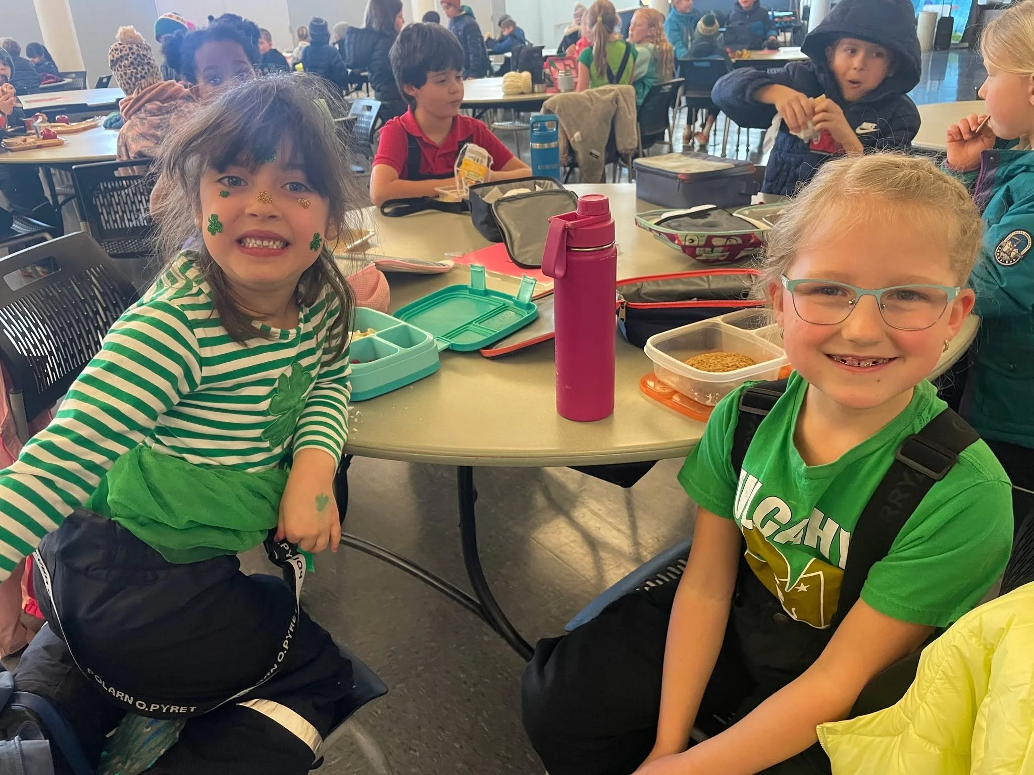 Shamrocks, leprechaun traps, Lucky Charms, and more! 
All part of our Irish celebrations.  Wishing everyone a blessed St. Patrick's Day! ☘

"May your troubles be less and your blessings be more, and nothing but happiness come through your door.&