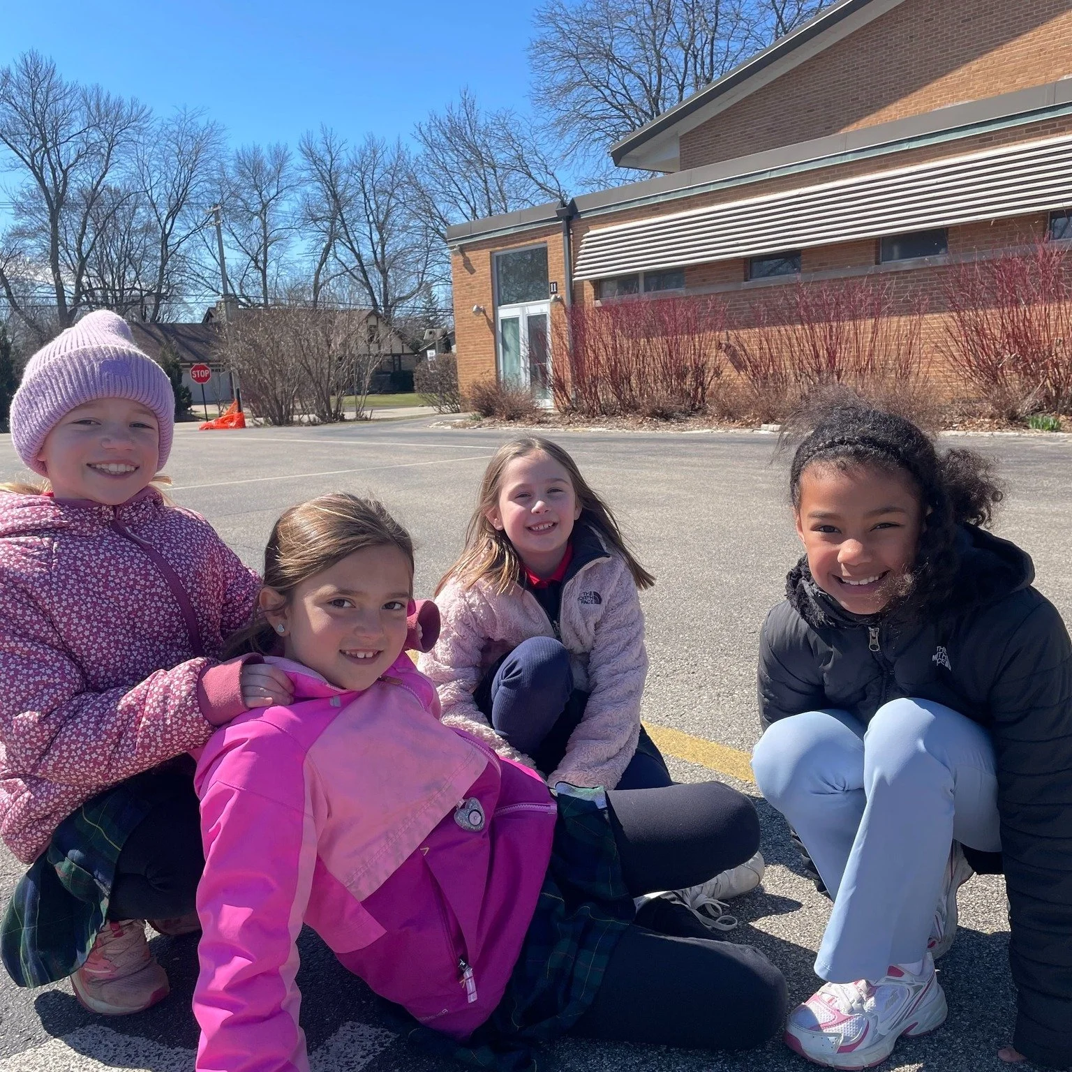 The temps are cold, but the sun is warm, and the smiles are BIG! 😃
Have a wonderful weekend, everyone!