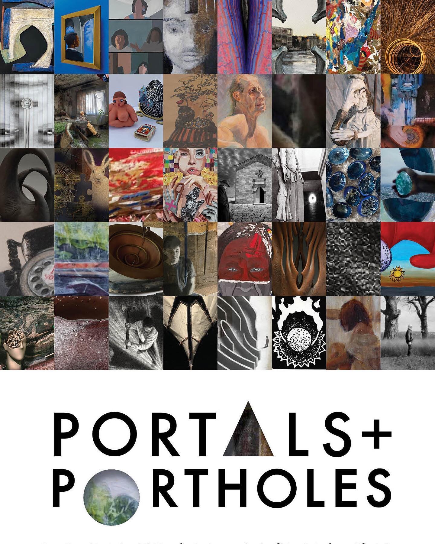 Excited to be included in the Portals and Portholes National Juried Exhibition at Main Street Arts this spring. 
.
The show features painting, sculpture, photography, and mixed media work by 37 artists from 10 states. The themes of artwork in this ex