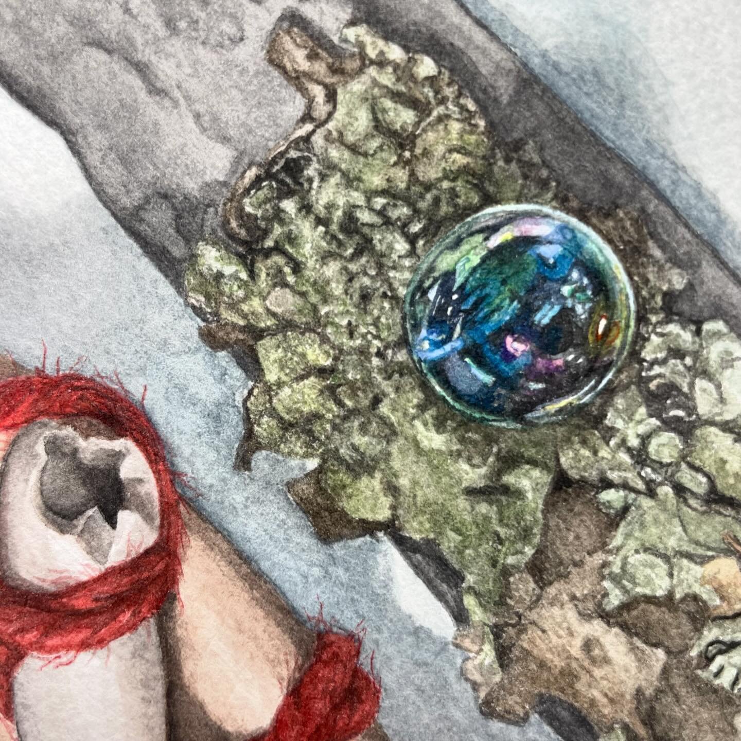 A marble appreciation post.
.
.
.
.
#marbles #marble #marblecollection #gansaitambi #gansaitambiwatercolor #gansaitambiwatercolors #kuretake #kuretakegansaitambi #beachfinds #beachcombing #beachcombingfinds #washedashore #washedashorecollection @kure