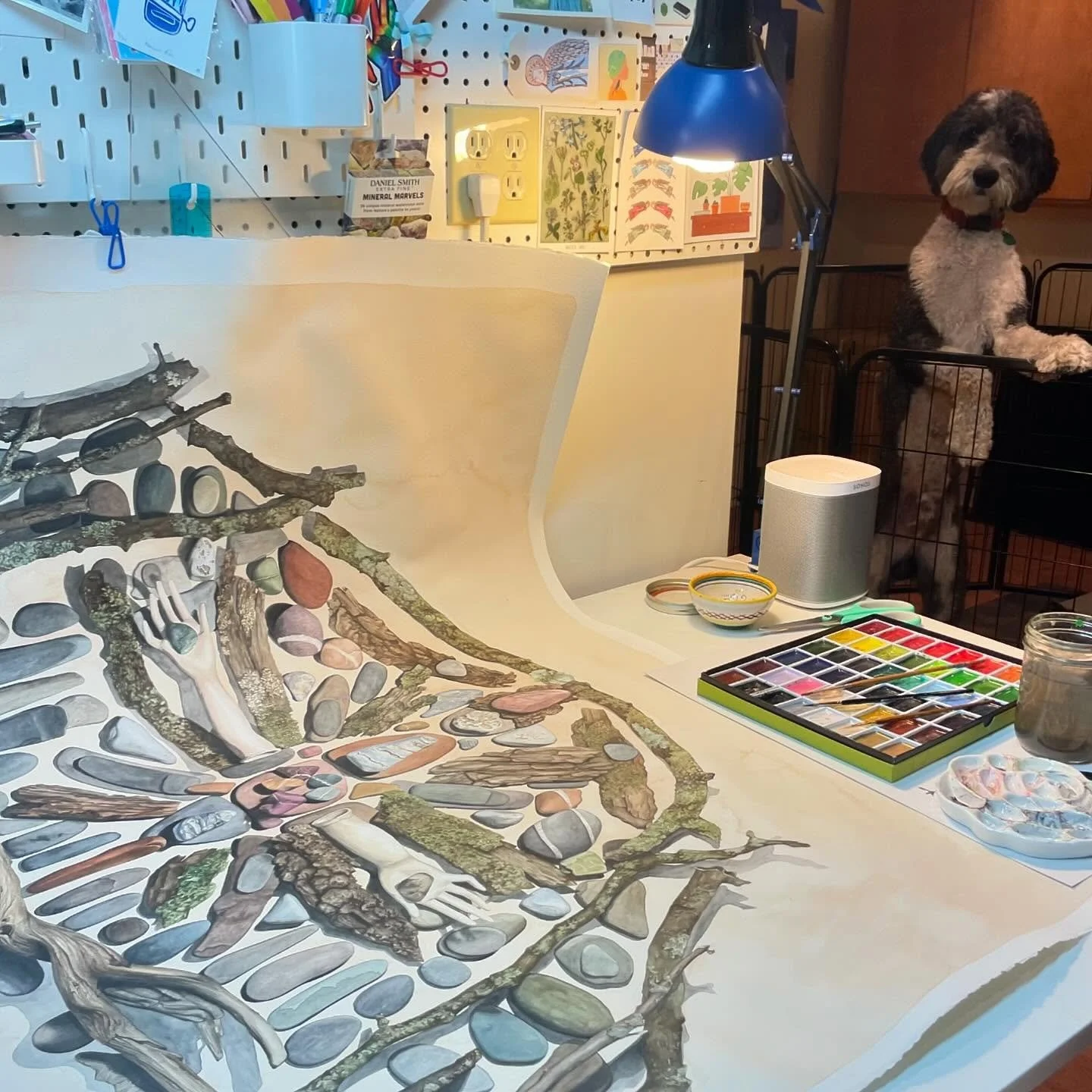 Hey, Ma&hellip; you almost done with this one?
.
Working on all the little details on this one and getting it off this table that it clearly doesn&rsquo;t fit on, maybe my max size should be the table size so I don&rsquo;t end up in this awkward pick