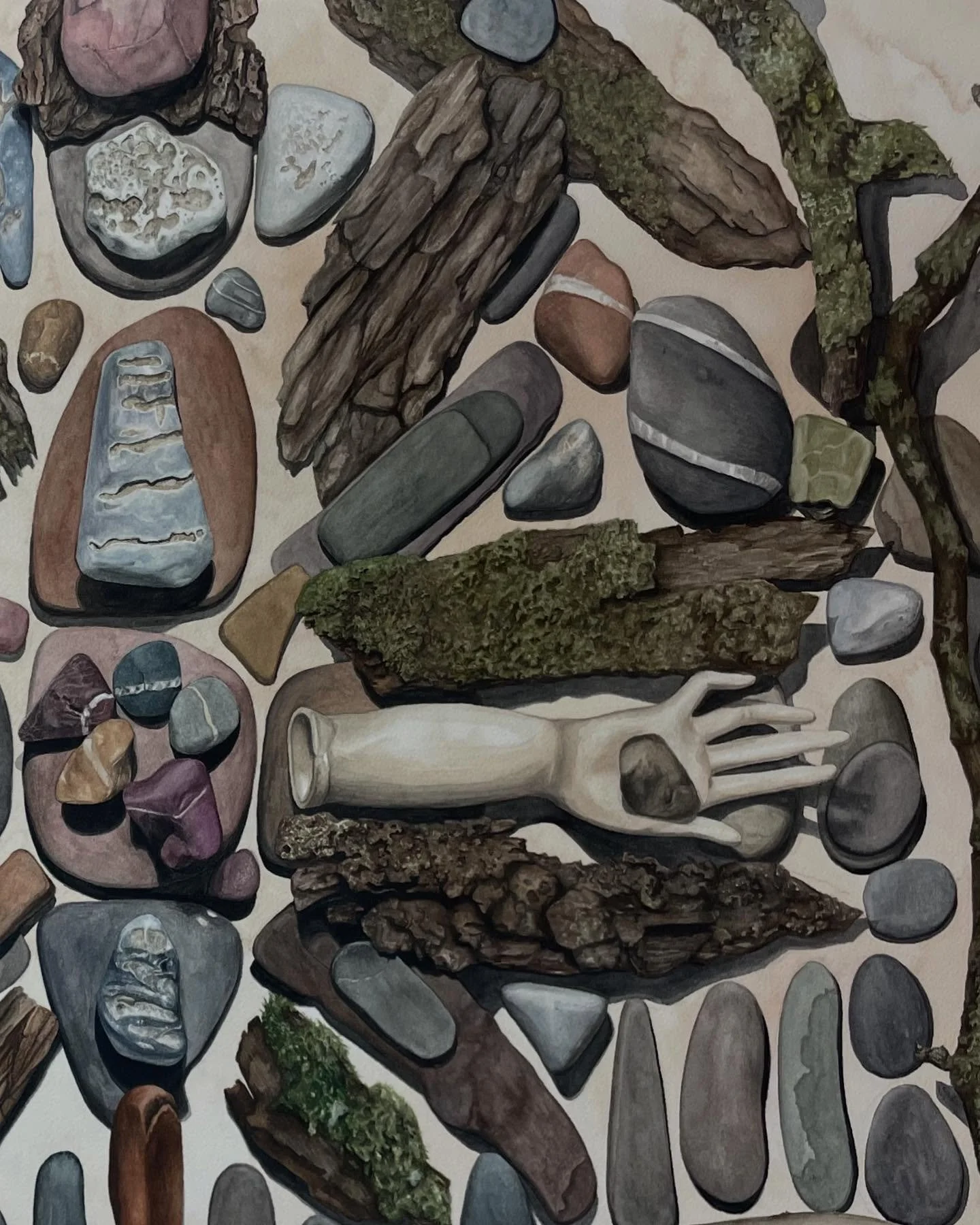 Dreaming of summer and time to sit and paint. 🌞