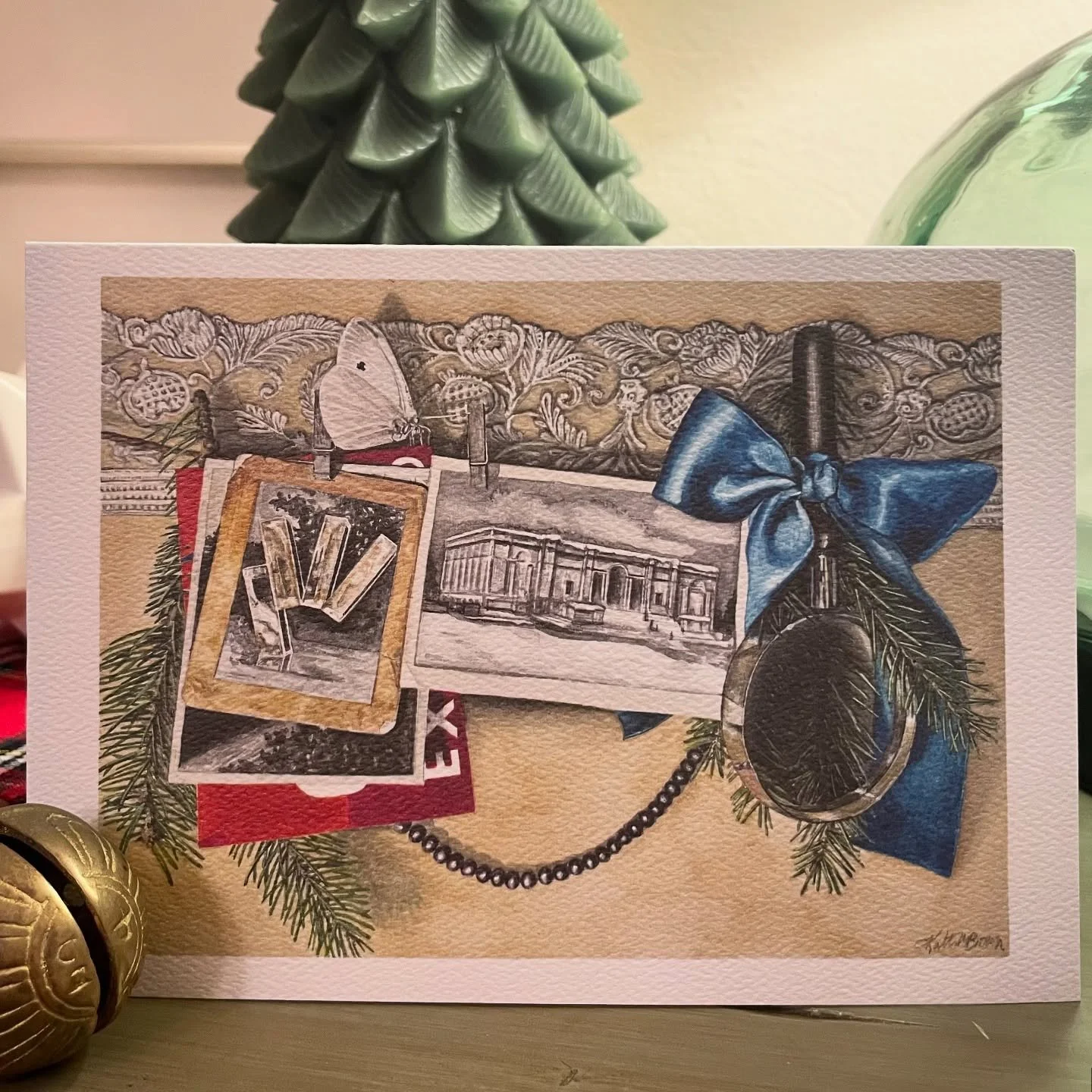 I am incredibly honored and grateful to have been commissioned by the Memorial Art Gallery and Sarah Jesse to create this year&rsquo;s holiday card for members and patrons. It&rsquo;s been such a joy to collaborate with such an amazing institution th