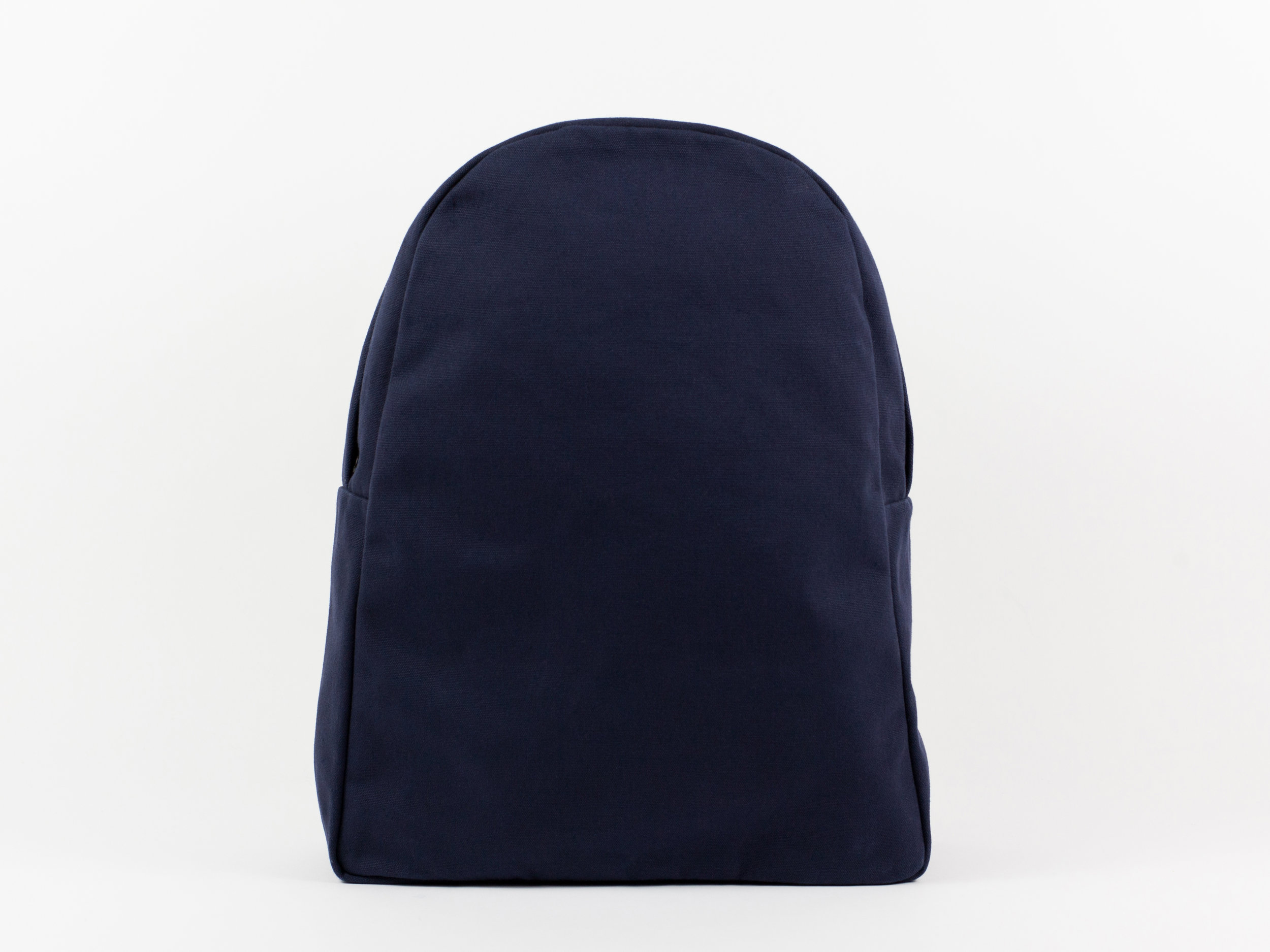 Blk_Pine_Simple_Canvas_Backpack_Navy_front.jpg
