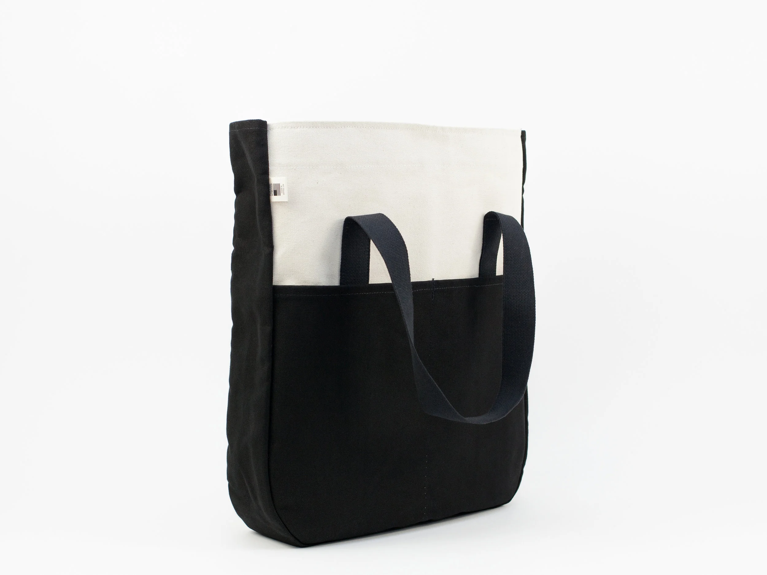 Blk_Pine_Standard_Canvas_TallTote_NaturalBlack_angled side.jpg