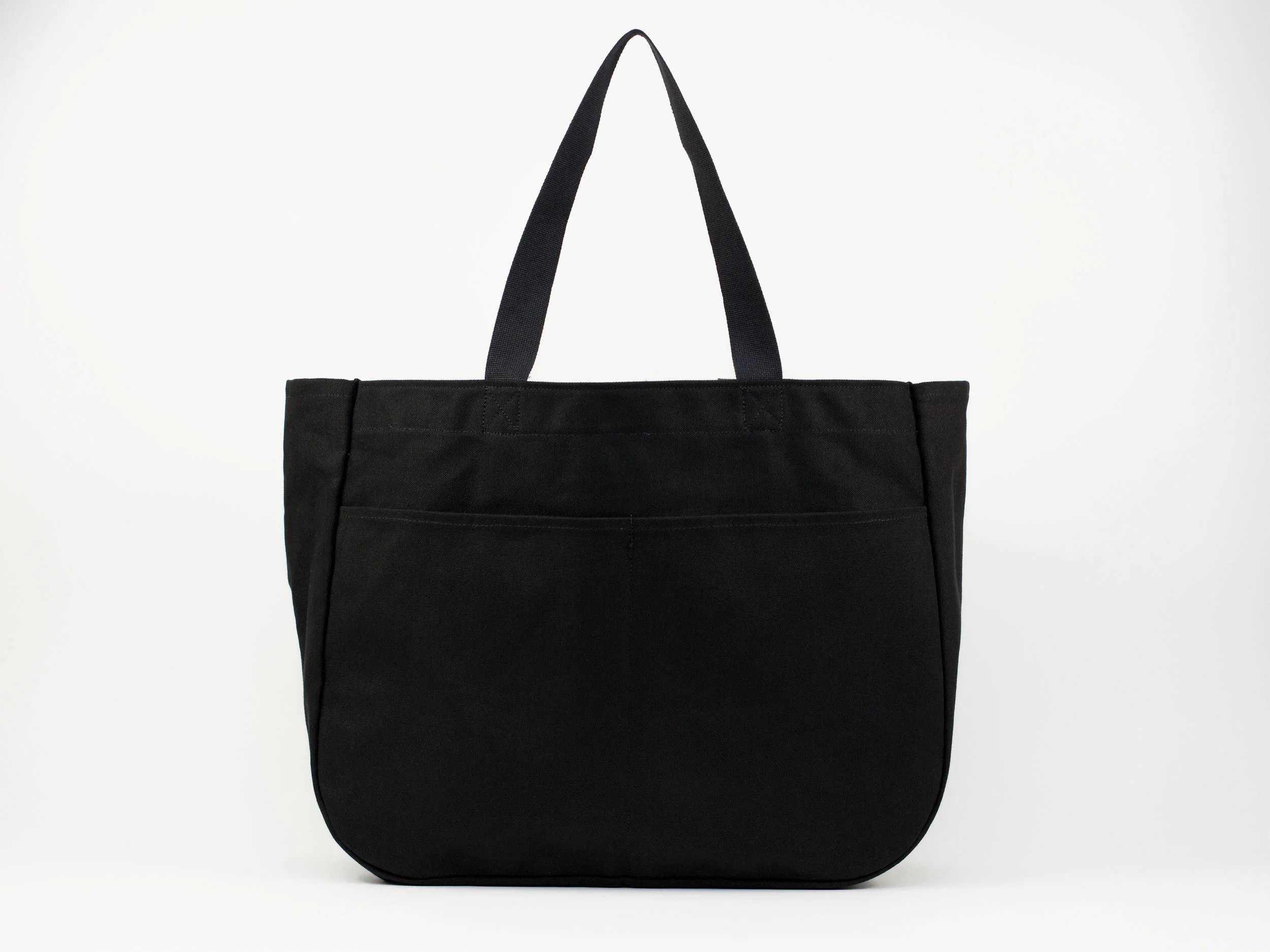 Standard Utility Wide Tote - Black