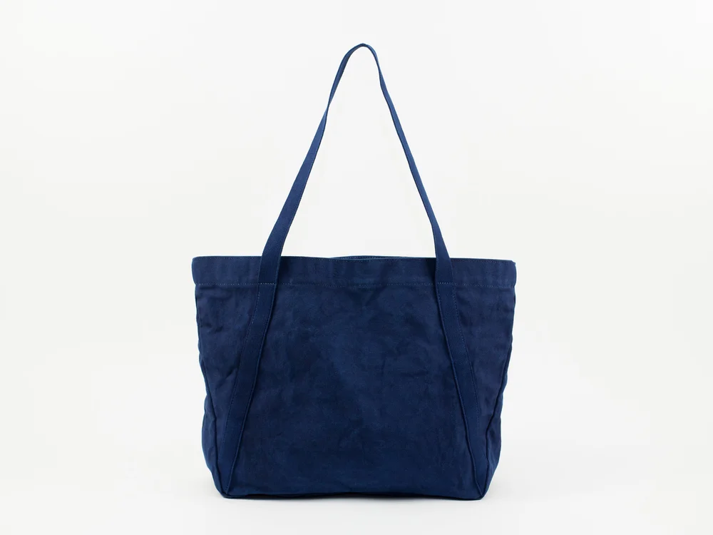 Baggu Canvas Baggu Duck Bag Indigo Best Baggu Canvas Zip Tote Top Sale