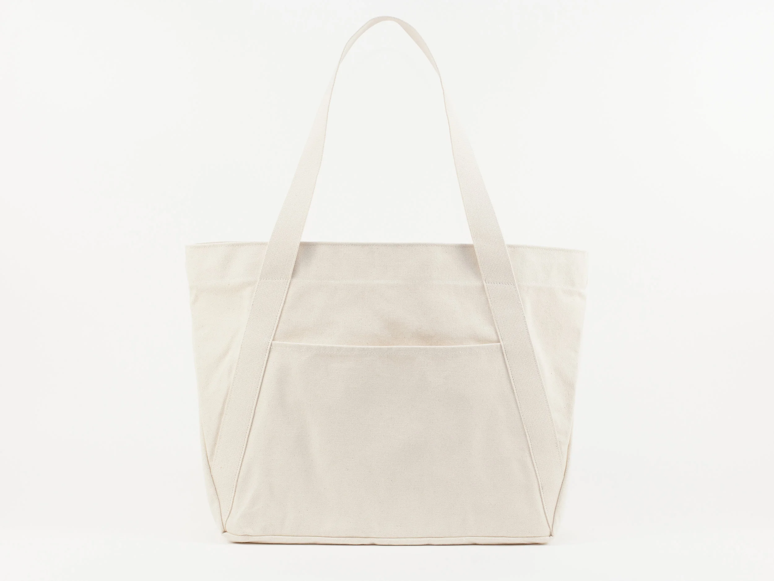 Angle Large Tote - Natural