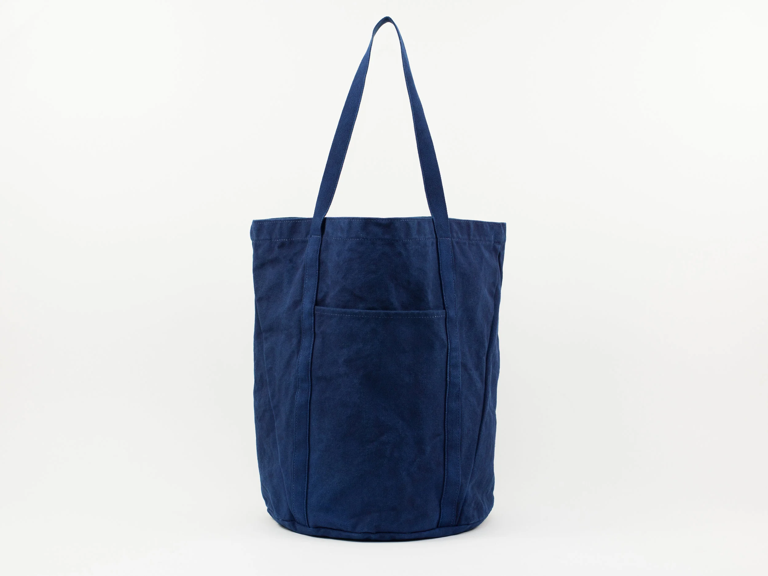 Angle Bucket Tote - Indigo