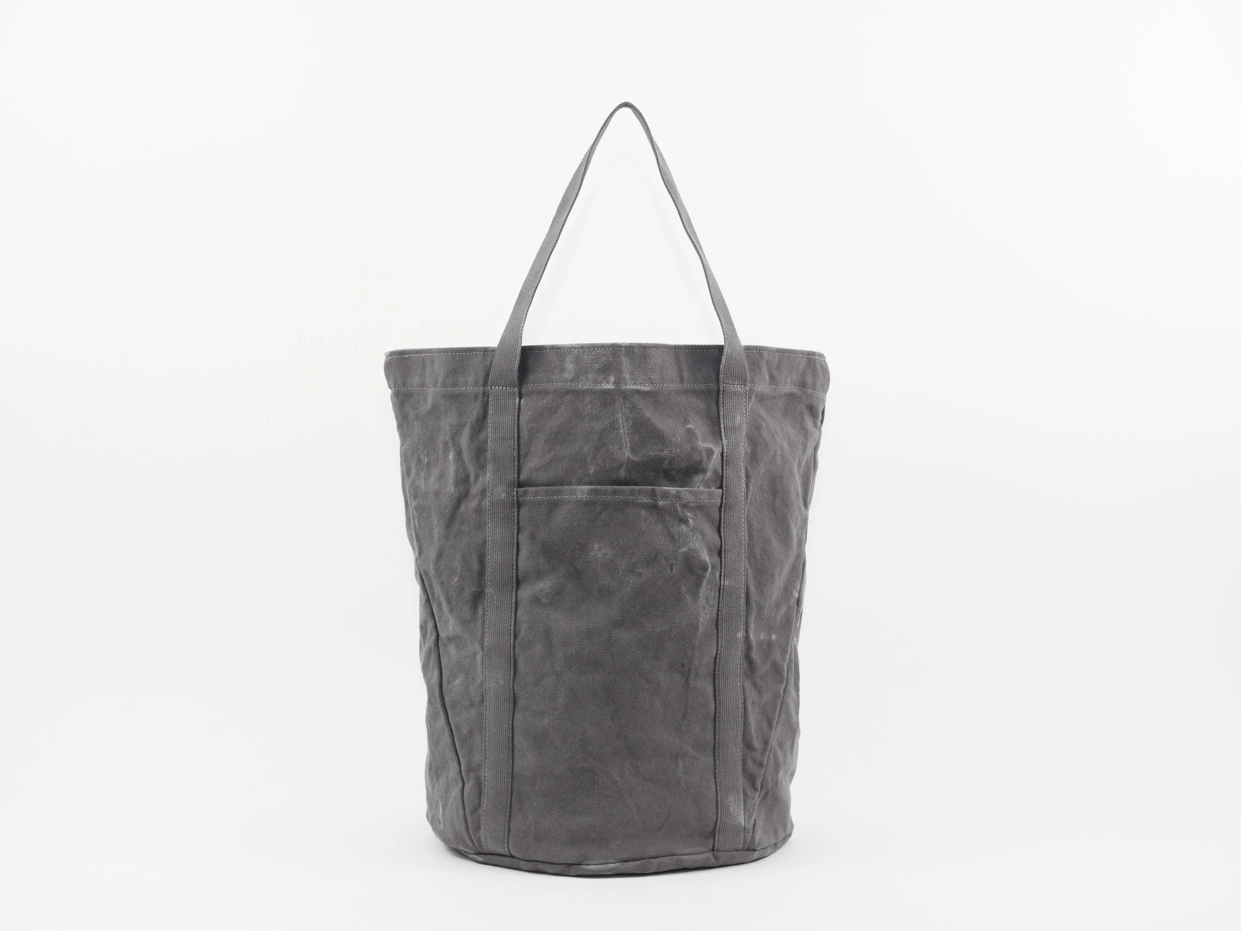 Angle Bucket Tote - Charcoal