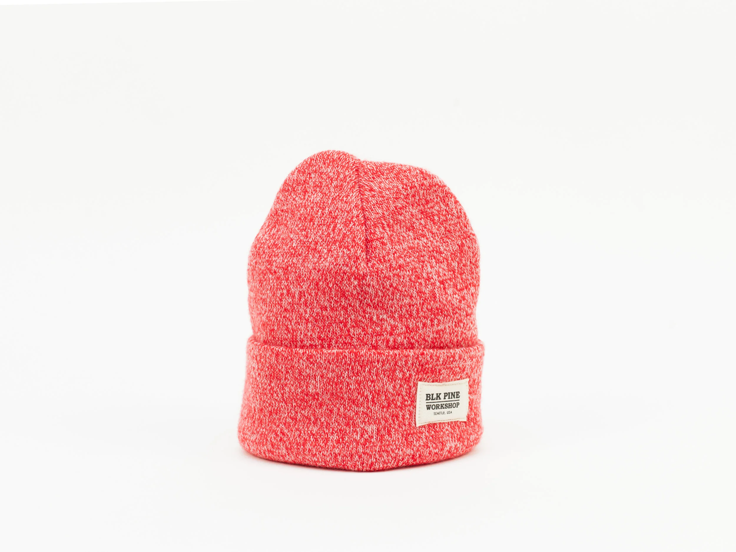 Tight Knit Beanie - Red