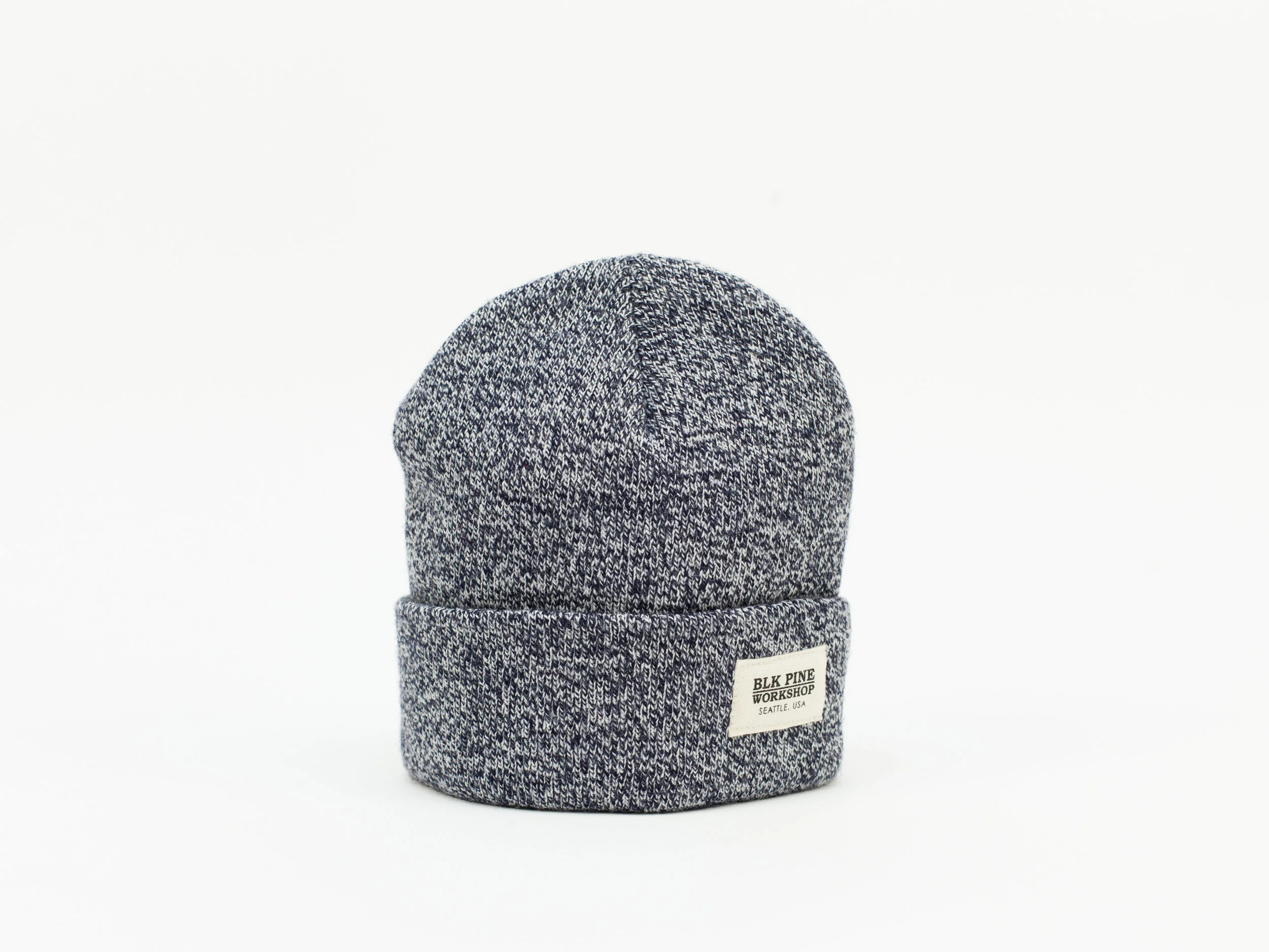 Tight Knit Beanie - Navy