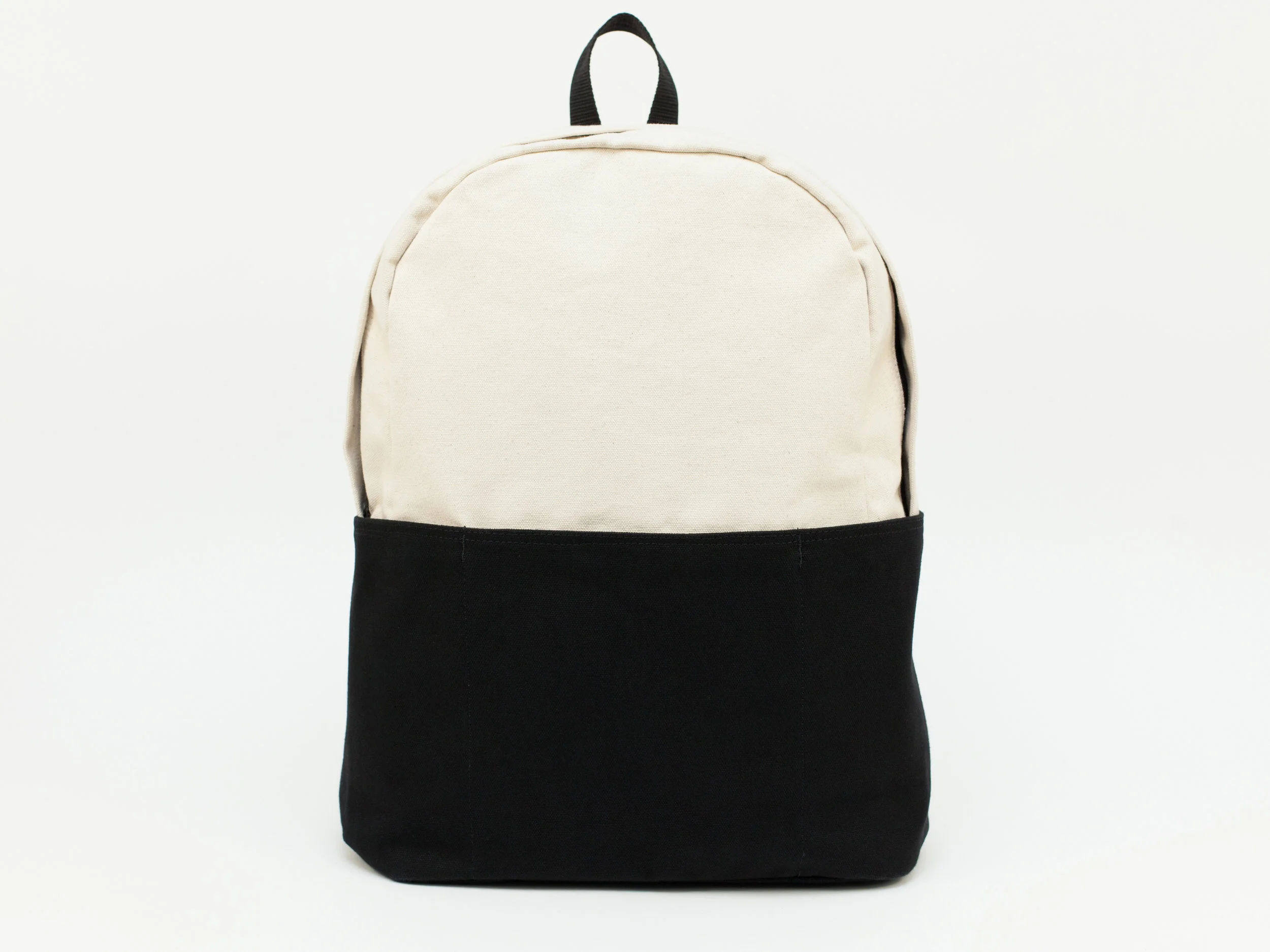 Blk_Pine_Standard_Canvas_Daypack_NaturalBlack_frontempty.jpg