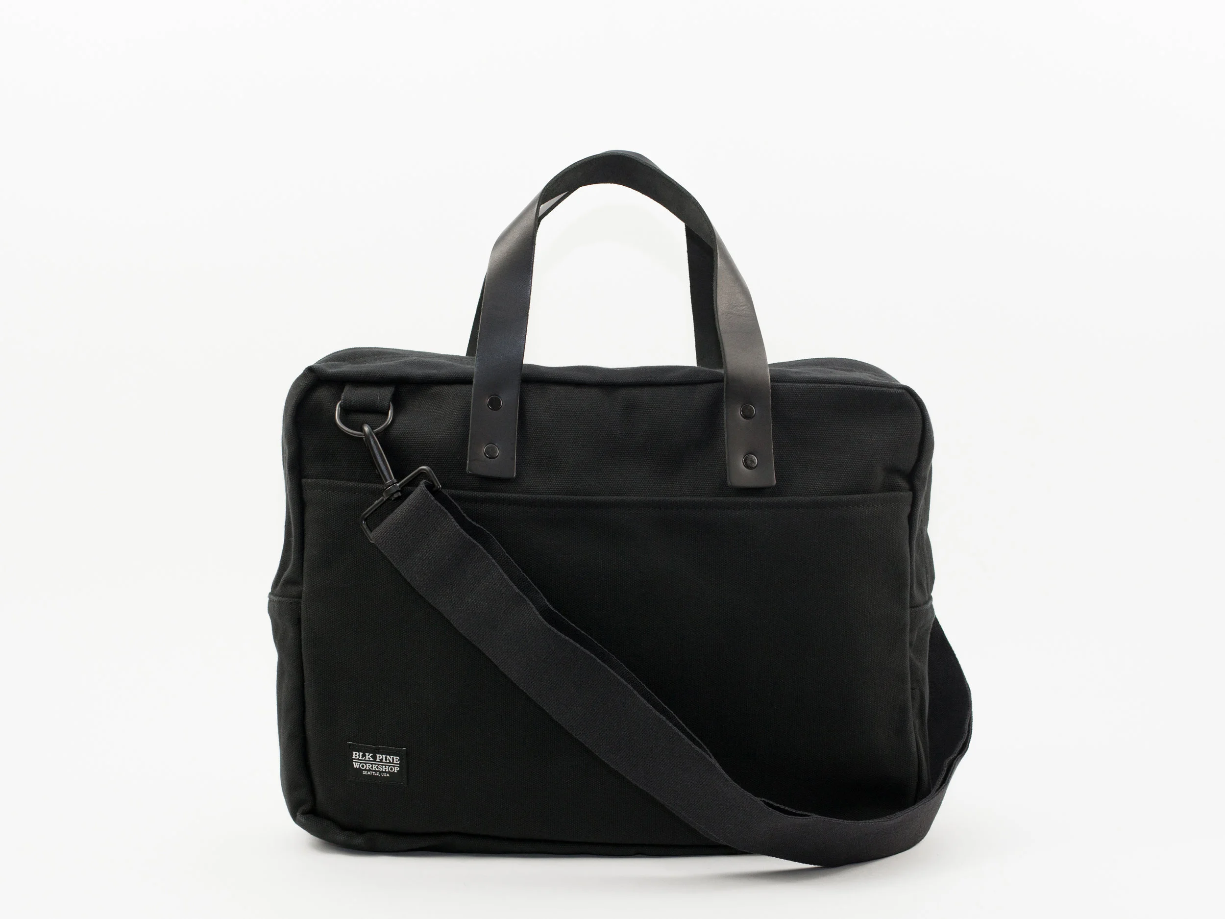 Blk_Pine_Classic_Leather_Canvas_Briefcase_Black_front strap.jpg