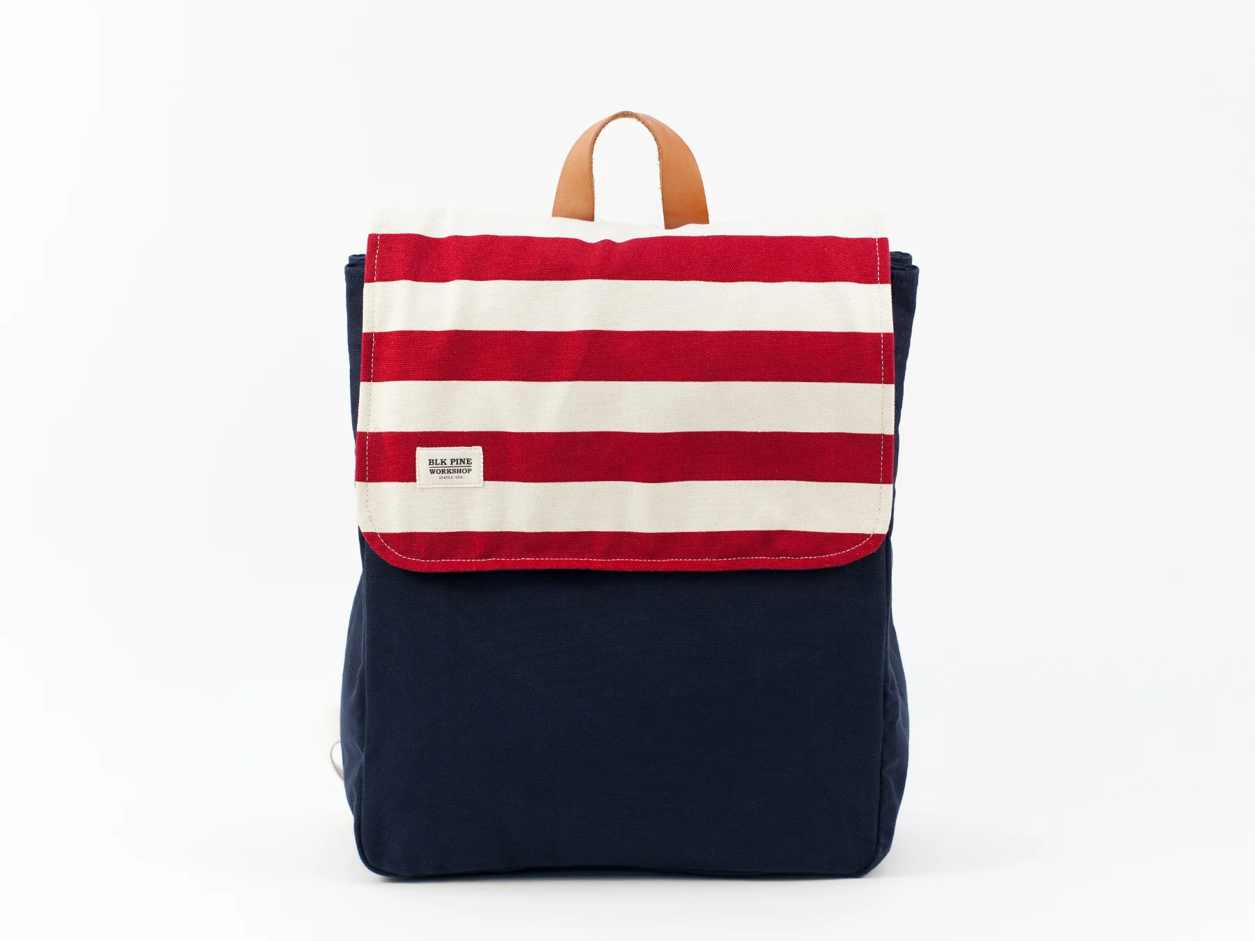 Stripe Canoe Pack - Red