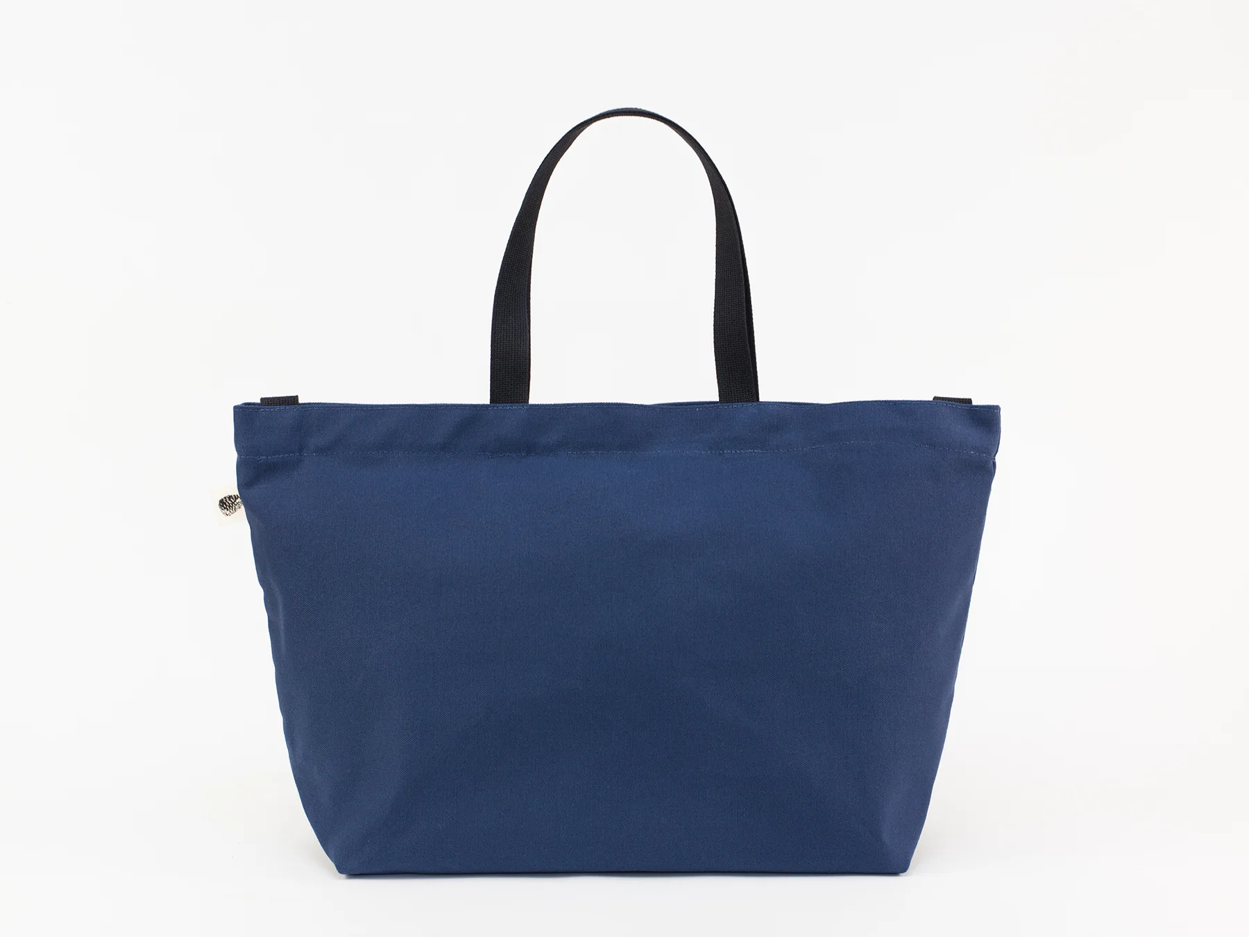 BlkPine_SimpleCanvas_MediumTote_Navy_front.jpg