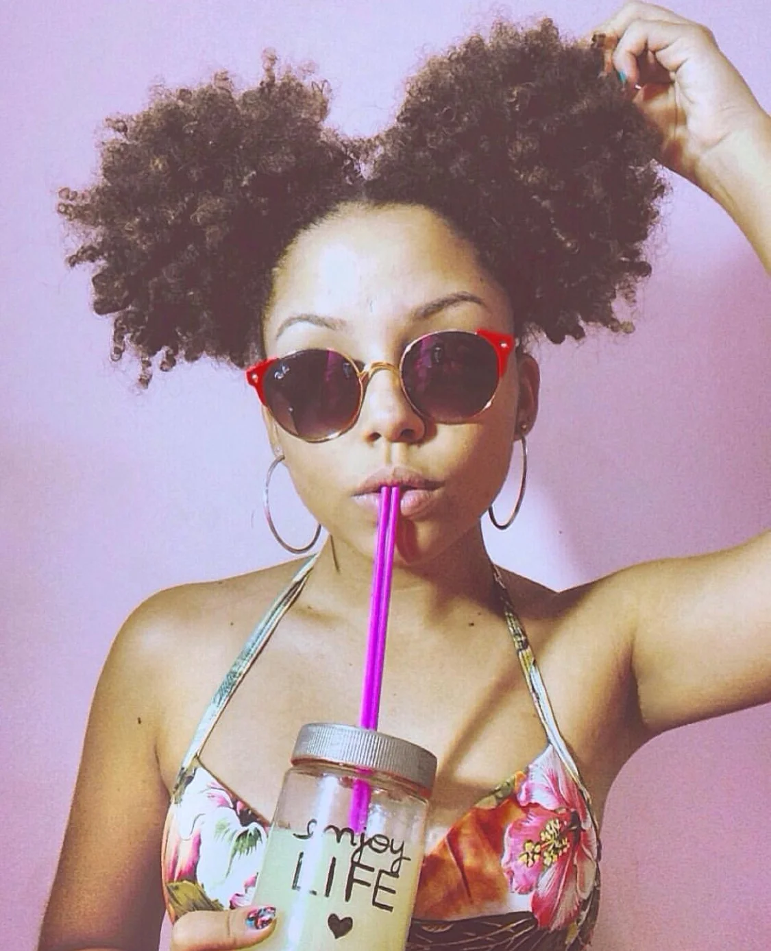 Hair Inspiration: Afro Puffs