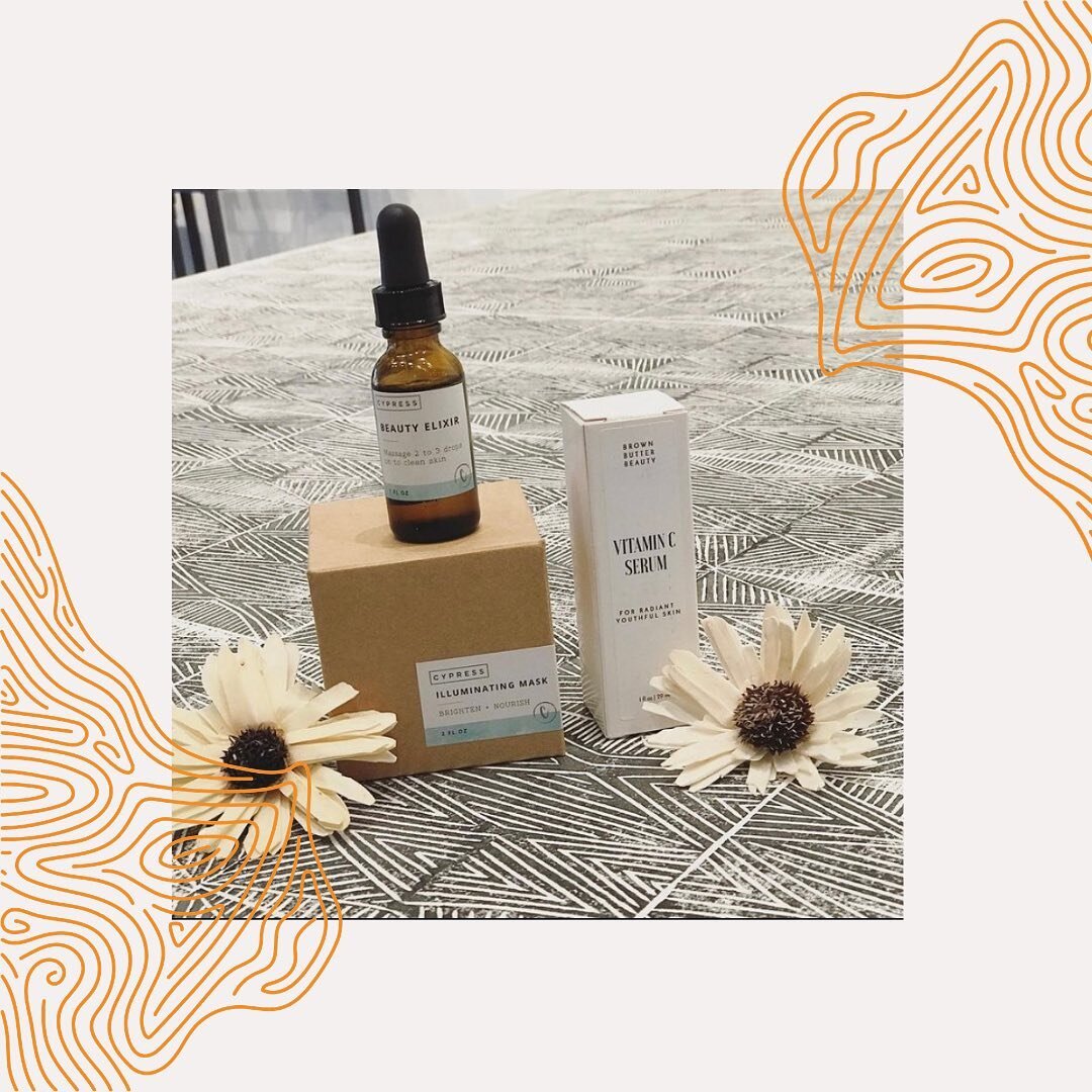 #PuffProductOfTheWeek 🙌🏾✨
Cypress Beauty&rsquo;s Illuminating Mask and Beauty Elixir is sure to give your face routine that added pop to make your skin glow! 
@brownbutterbeauty Vitamin C Serum is exactly what your routine needs to help with hyperp