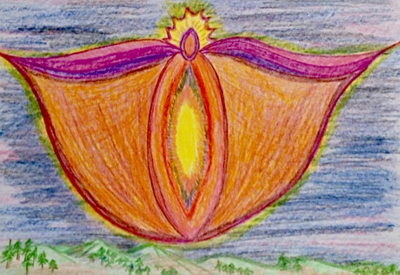 Image: The Flying Vagina — Regina Stribling 