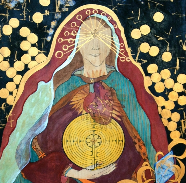Goddess of Illumination, 2009, created by Regina Stribling