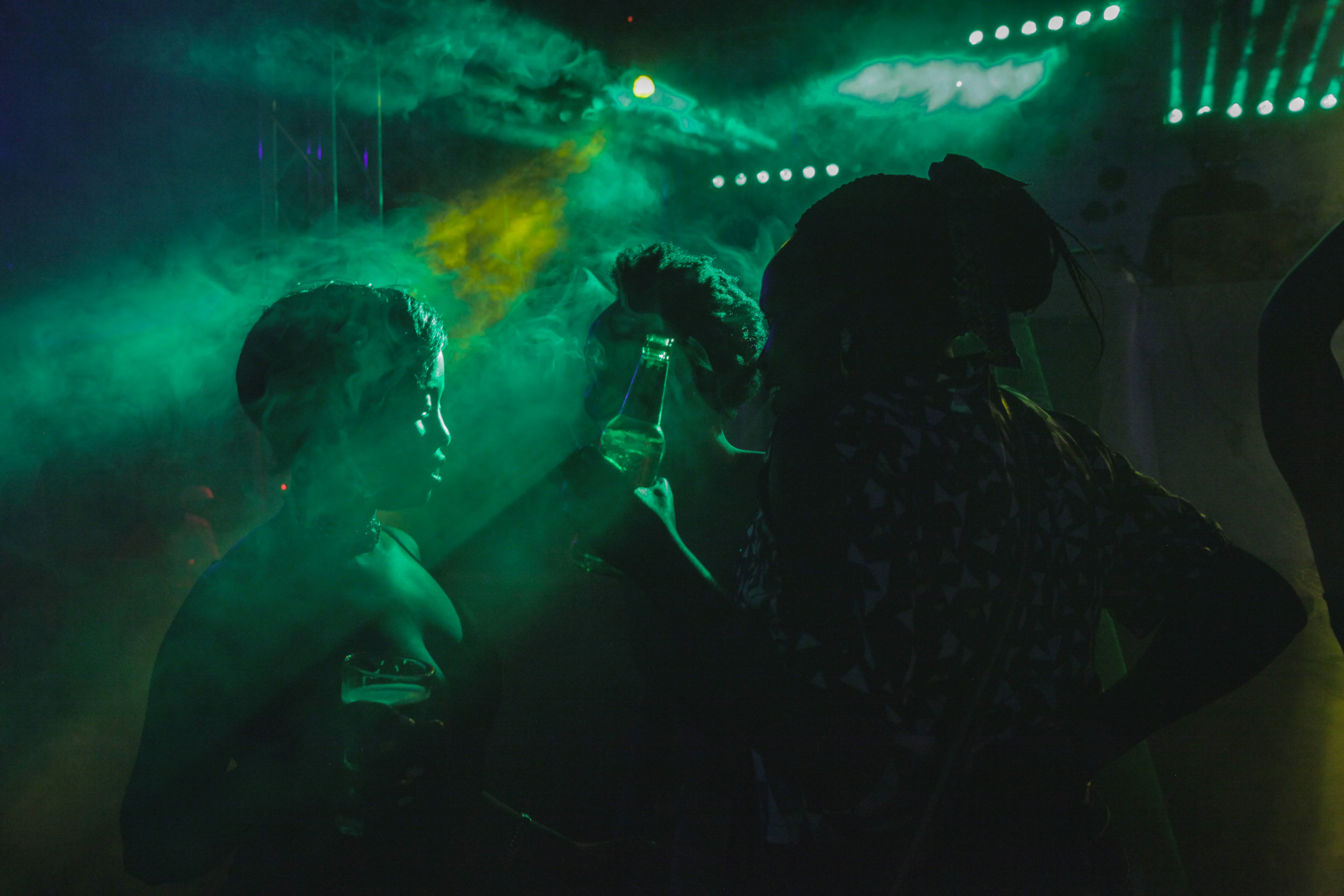 Crowd members at Femme Famous, Bubble O-Leary's Pub.jpg