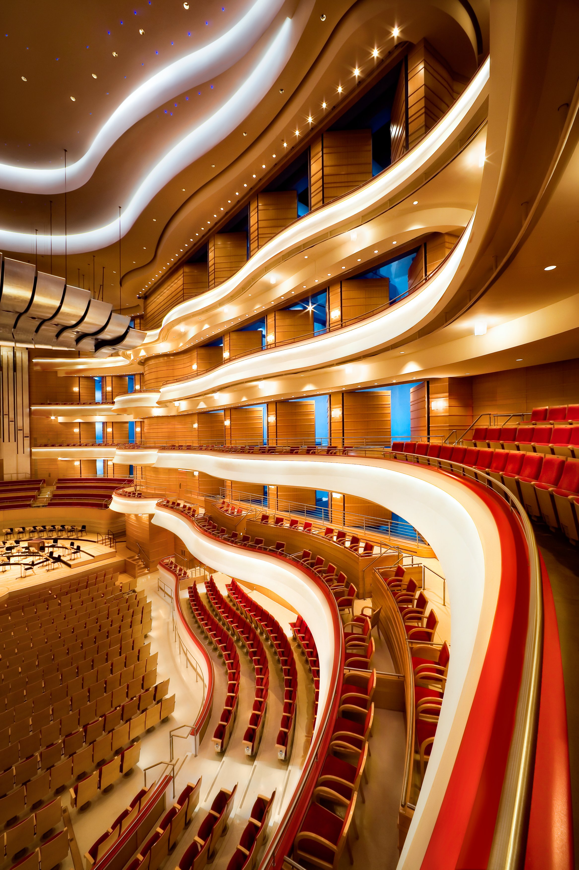 Costea Photography Inc Segerstrom Music Hall Architectural