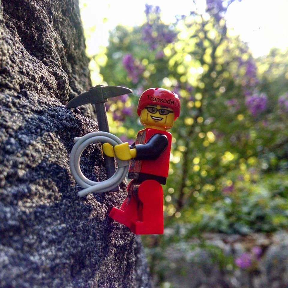 A beautiful climb.