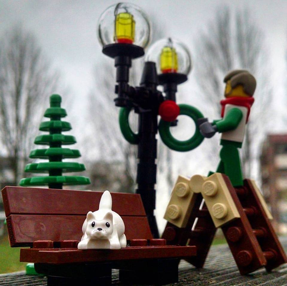 Getting ready for the holidays.
