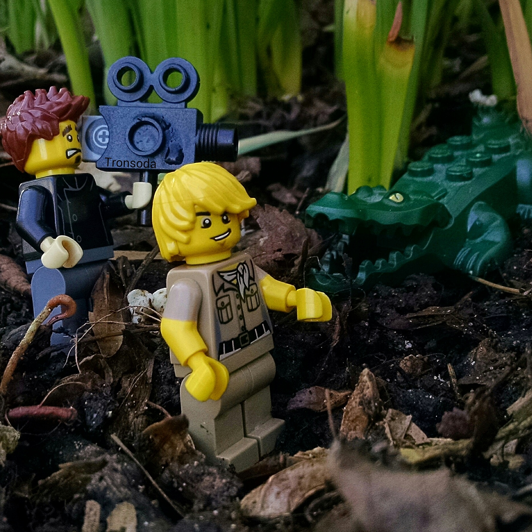 "Crikey! What a beautiful Sheila!"