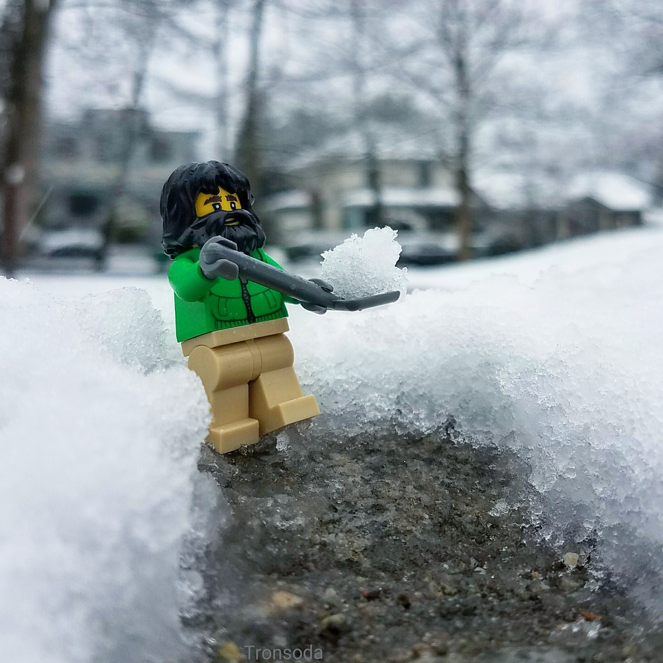 "Everyday I'm Shovelin'."