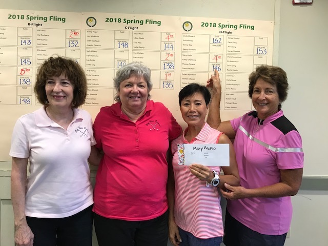  The “Aurio” team, Kathy Chambers, Diane Michael, Phoung Pierson, and Mary Aurio. 