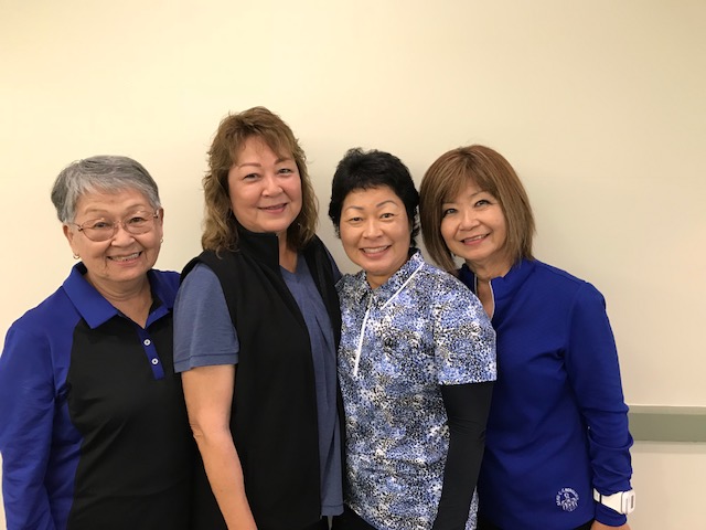 The “Isono” Team: Agnes Kiyuna, Carolyn Arakaki, Shera Hiam, Ella Isono.