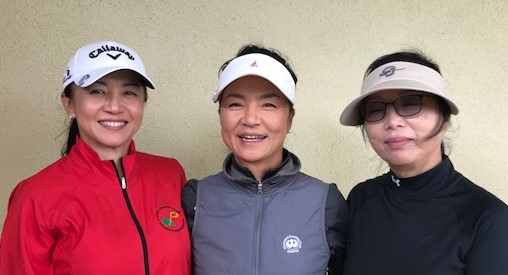  Miki Young, Jeannie Pak, and Mira Jang. 