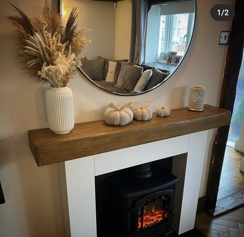 Oak Fireplace Beams, Mantels and Shelves | Oak Beams for Fireplaces, UK