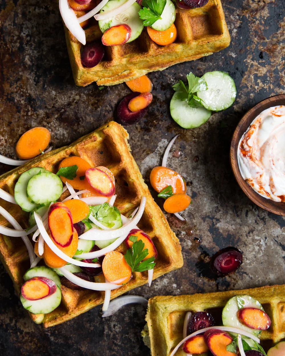 erinscottphotography_San-Francisco-Food-Photographer-BerkeleyBowl_Cookbook-Natural-Light-produce-savory-waffles-.jpg