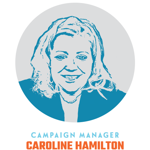 caroline hamilton campaign manager