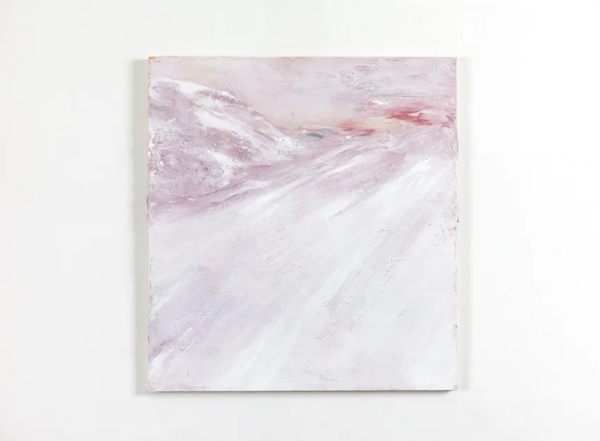 Angelo Bellobono. Temporary territory. 2012. Acrylic on wood. 61 x 57 cm.