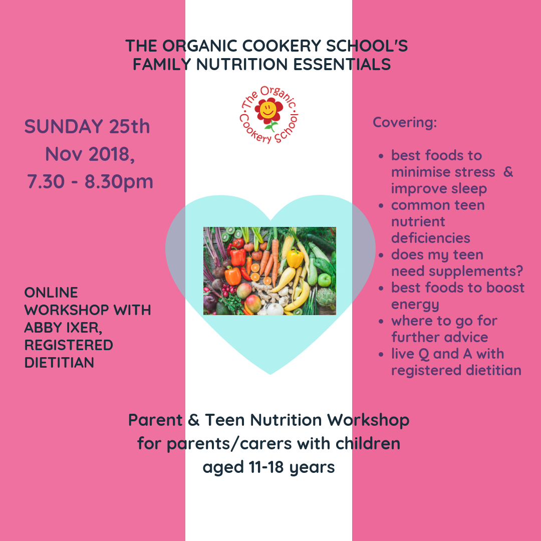 parenting blog the organic cookery school