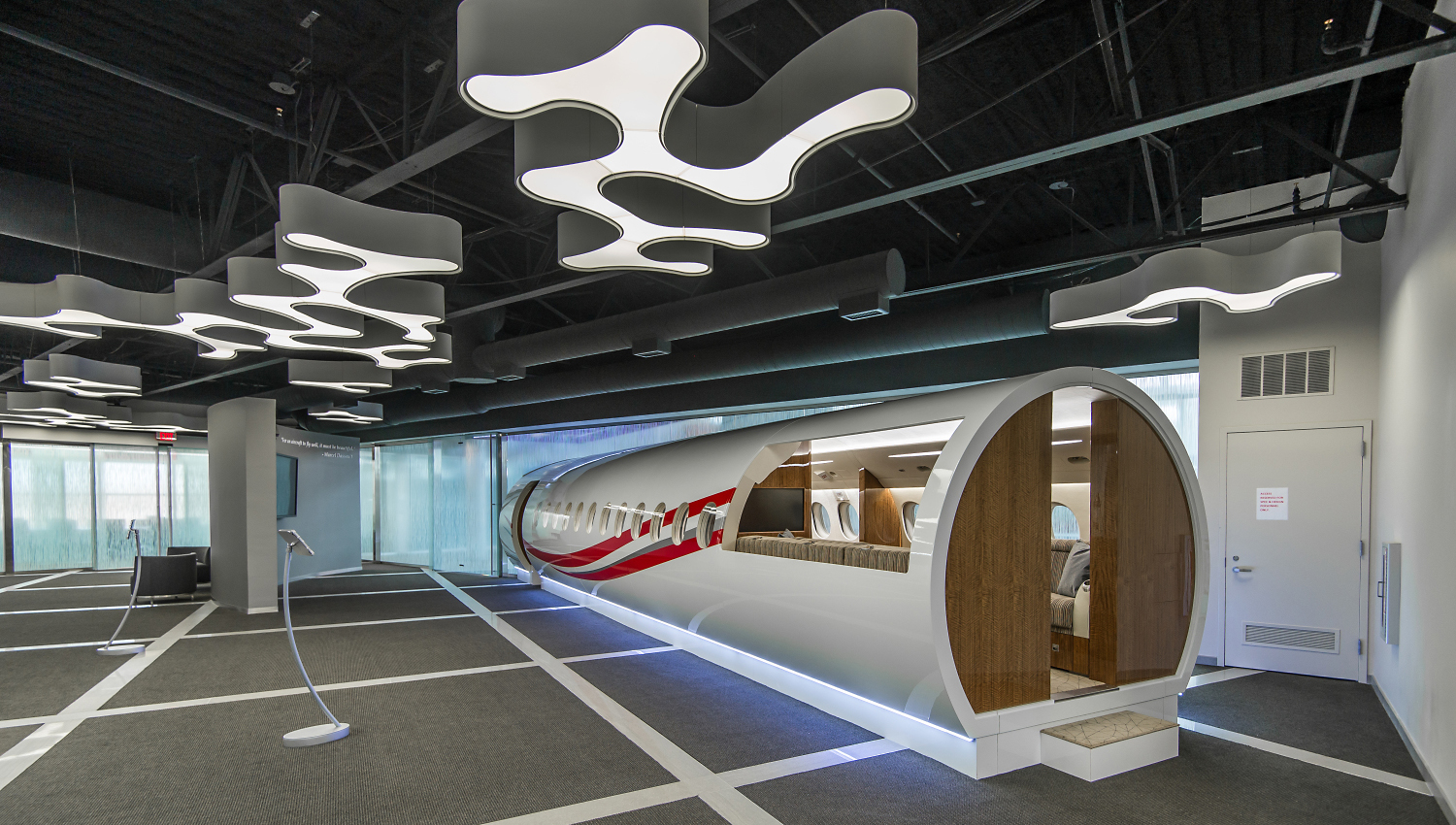 Dassault Falcon Jet North American Showroom